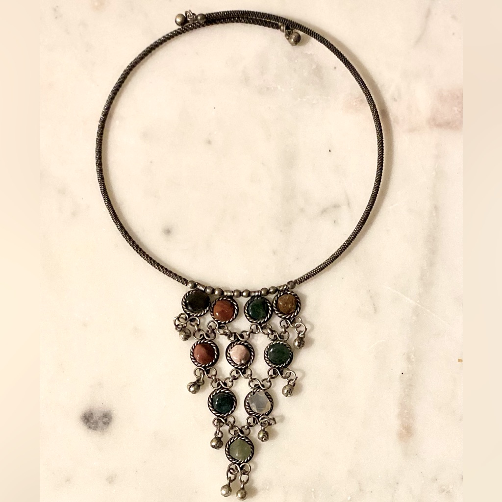 Multi-Stone Statement Necklace